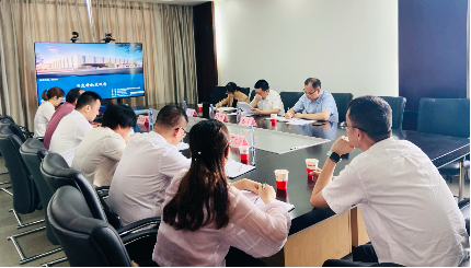 绍兴市委组织部助企服务组领导一行莅临永兴集团yx06精机调研考察