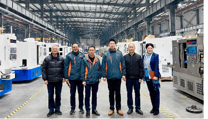 县委常委、宣传部长钱王炜一行莅临永兴集团yx06精机调研走访