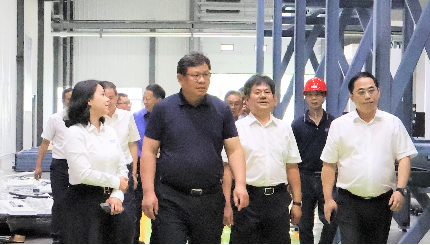 [永兴集团yx06精机]信部装备工业一司副司长汪宏一行赴永兴集团yx06精机开展轮毂轴承项目专项调研